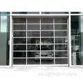 Panel de vidrio de policarbonato transparente Puertas de garaje